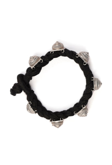 Square Black Thread Tomb Anklet